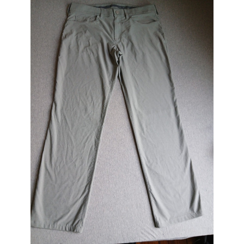 Bonobos Pants 33x30 Highland Tour Golf Slim Straight Stretch Pockets Active Prep